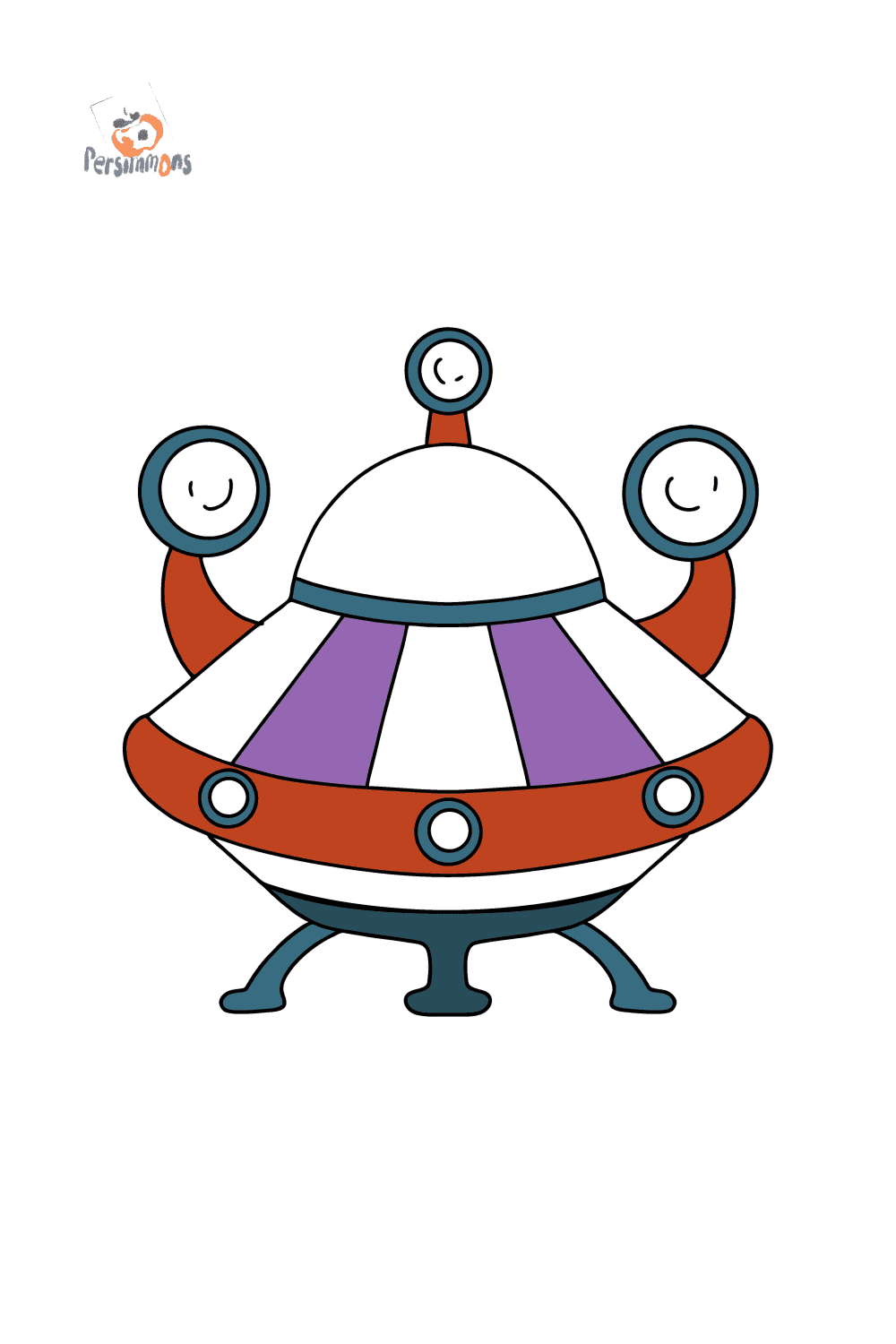 Alien spaceship coloring pages ♥ Online and Print for Free!