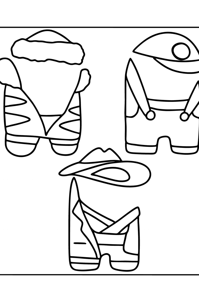 Among Us Coloring Pages - Download, Print, and Color Online!