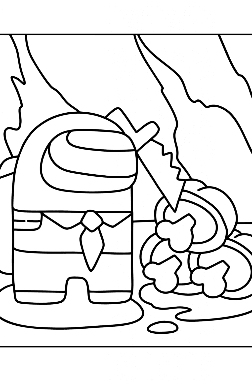 Among Us Coloring Pages - Download, Print, and Color Online!