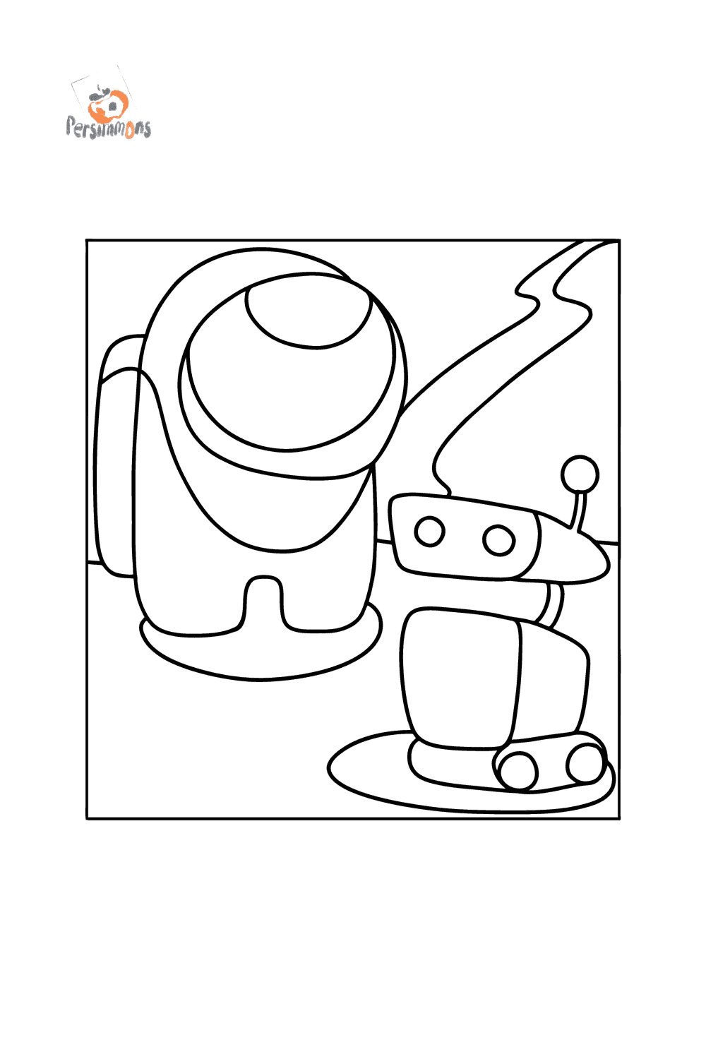 Coloring Page Among Us Robot Supercolored Com - vrogue.co