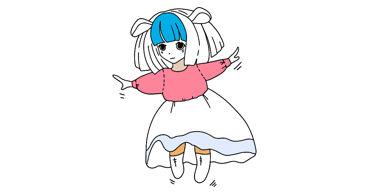 Gadis anime menari gambaran mewarnai - Online dan Cetak Gratis!