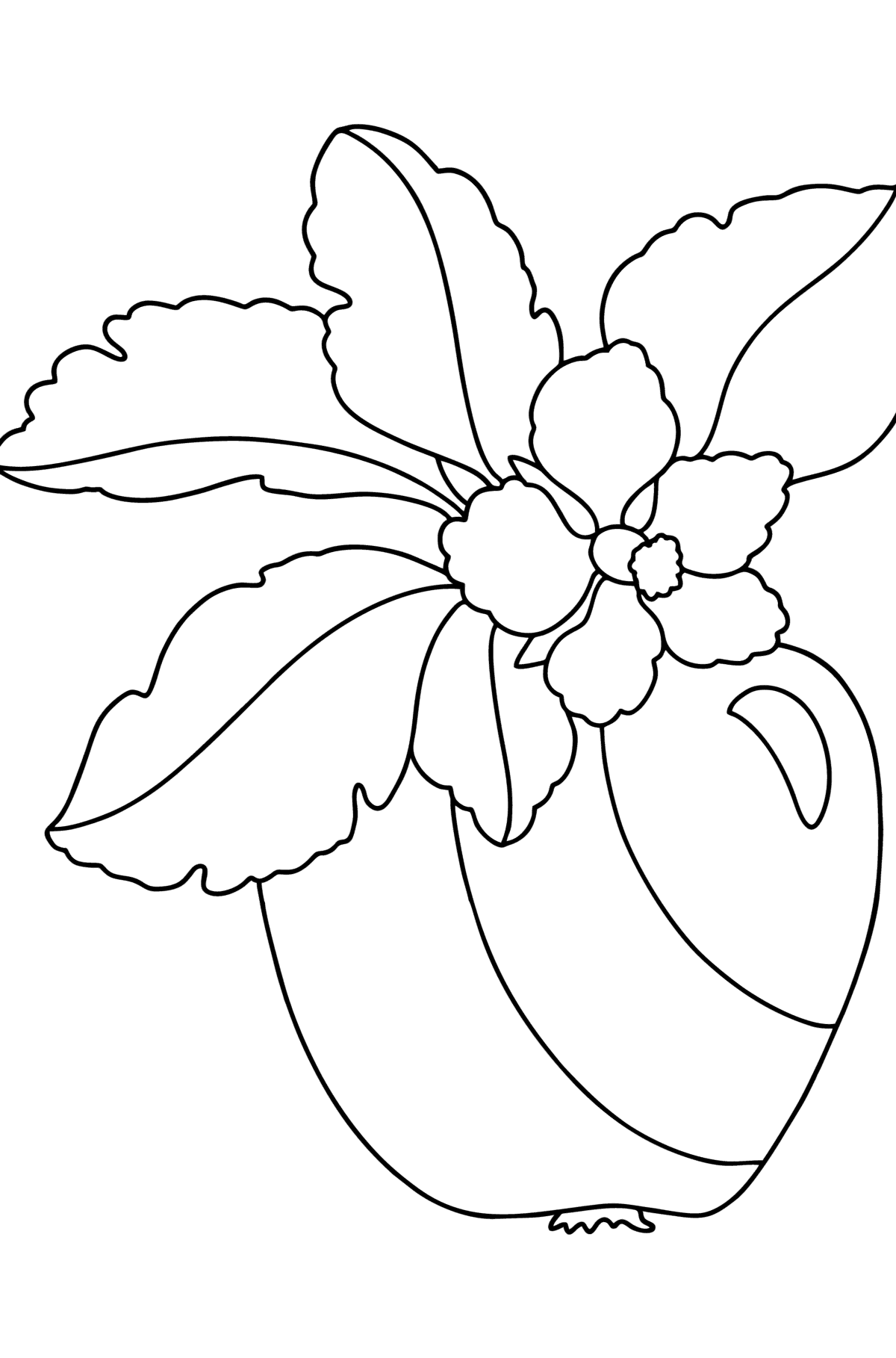 Ripe apple сoloring page - Coloring Pages for Kids
