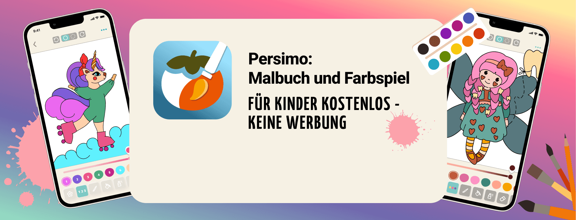Persimo Malspiel für Kinder
