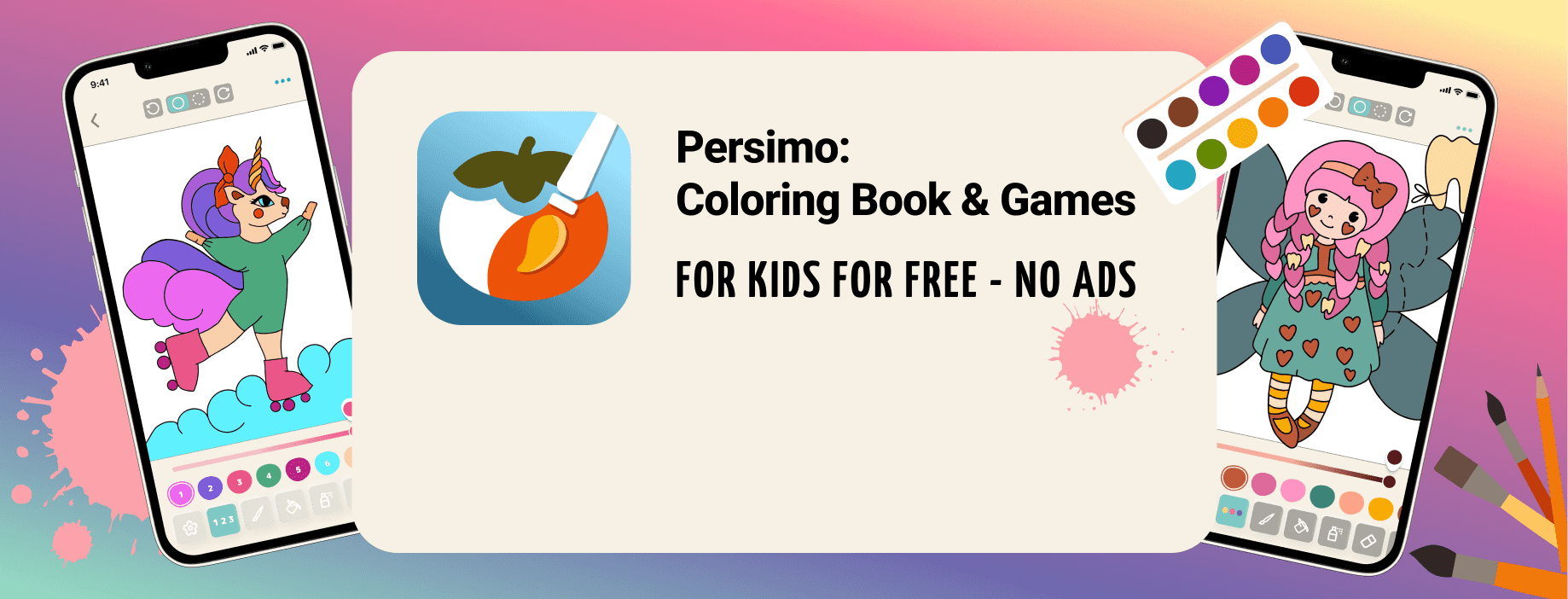 Persimo Coloring game for kids