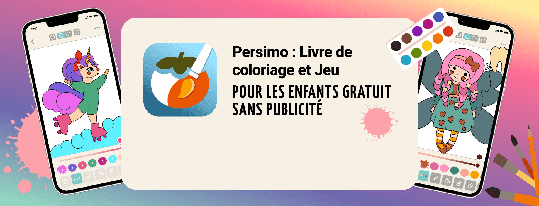 Jeu de coloriage persimo pour les enfants