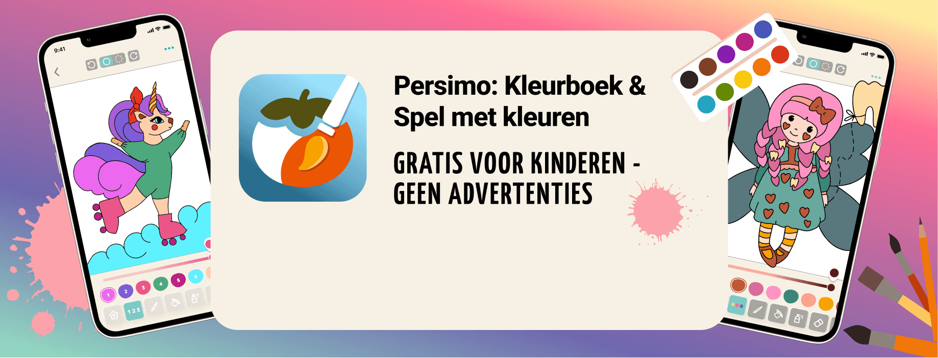 Persimo kleurspel voor kinderen