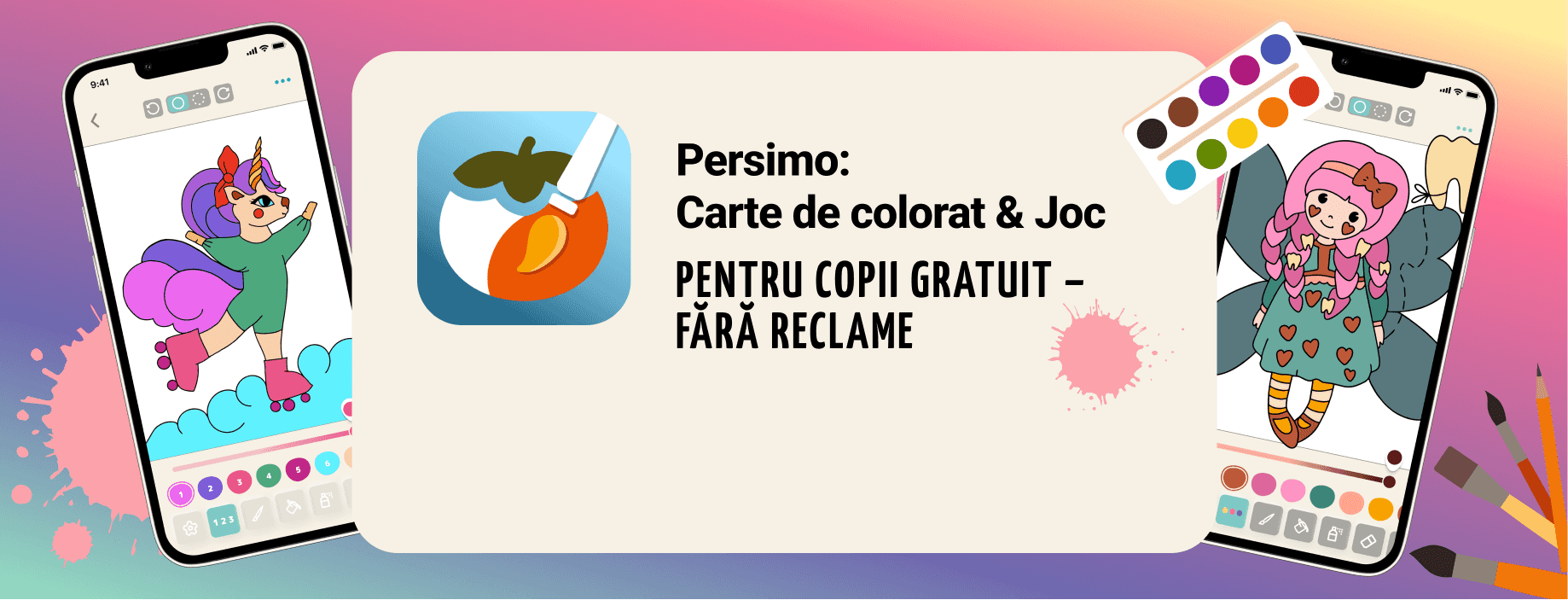 Joc de colorat Persimo pentru copii
