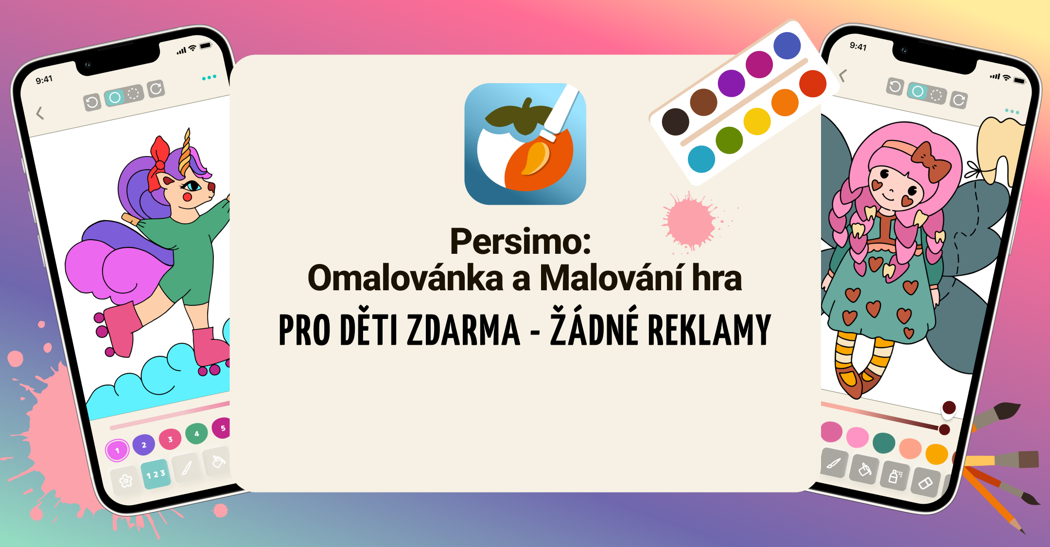 Persimo Online hra omalovánky pro děti