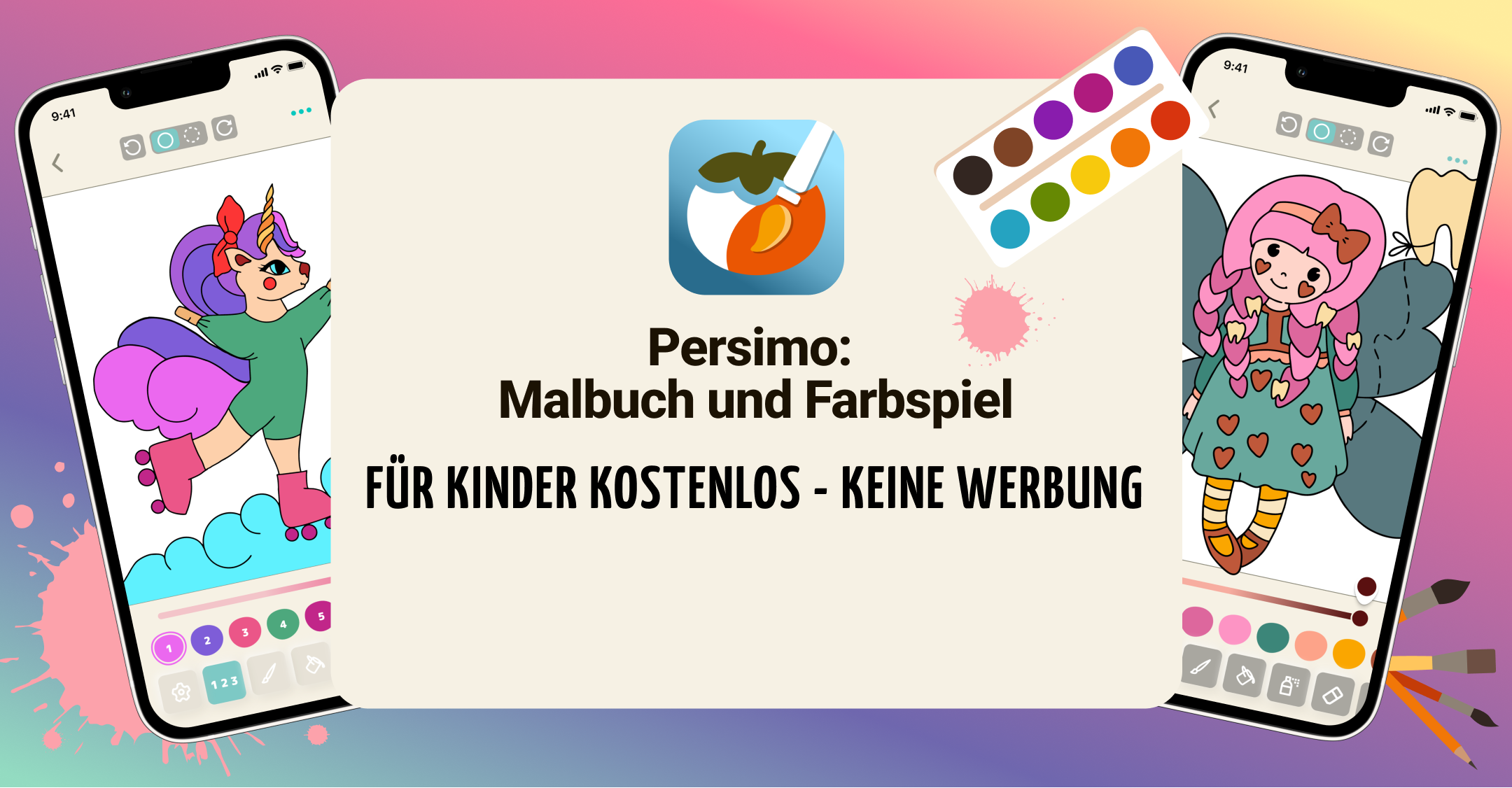 Persimo Online-Malbuchspiel für Kinder