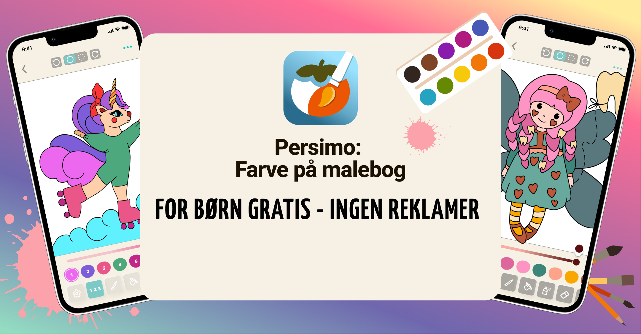 Persimo Online malebog spil for børn
