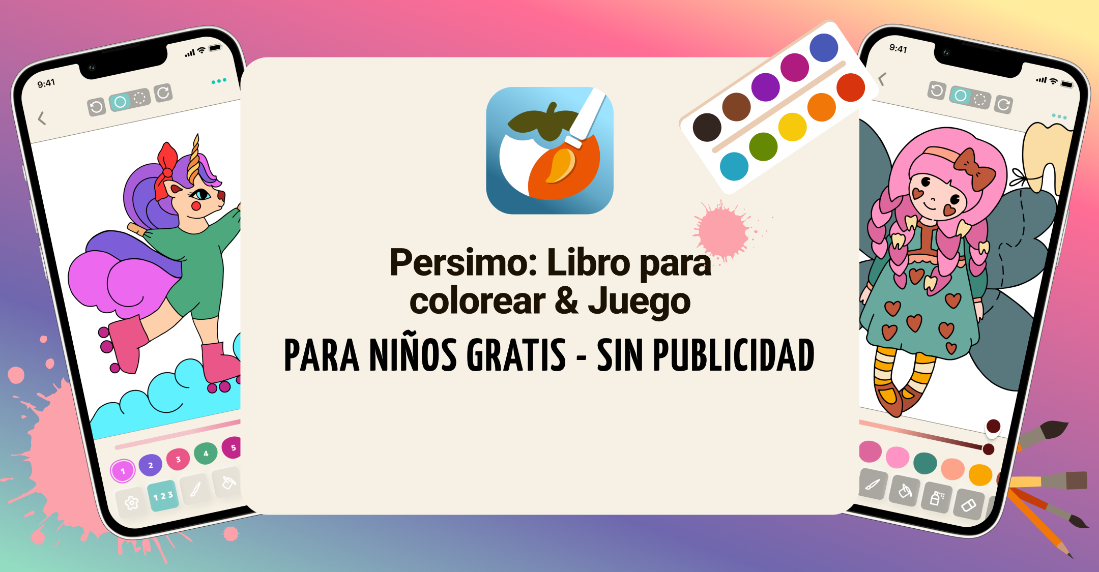 Persimo Online libro para colorear juego para niños
