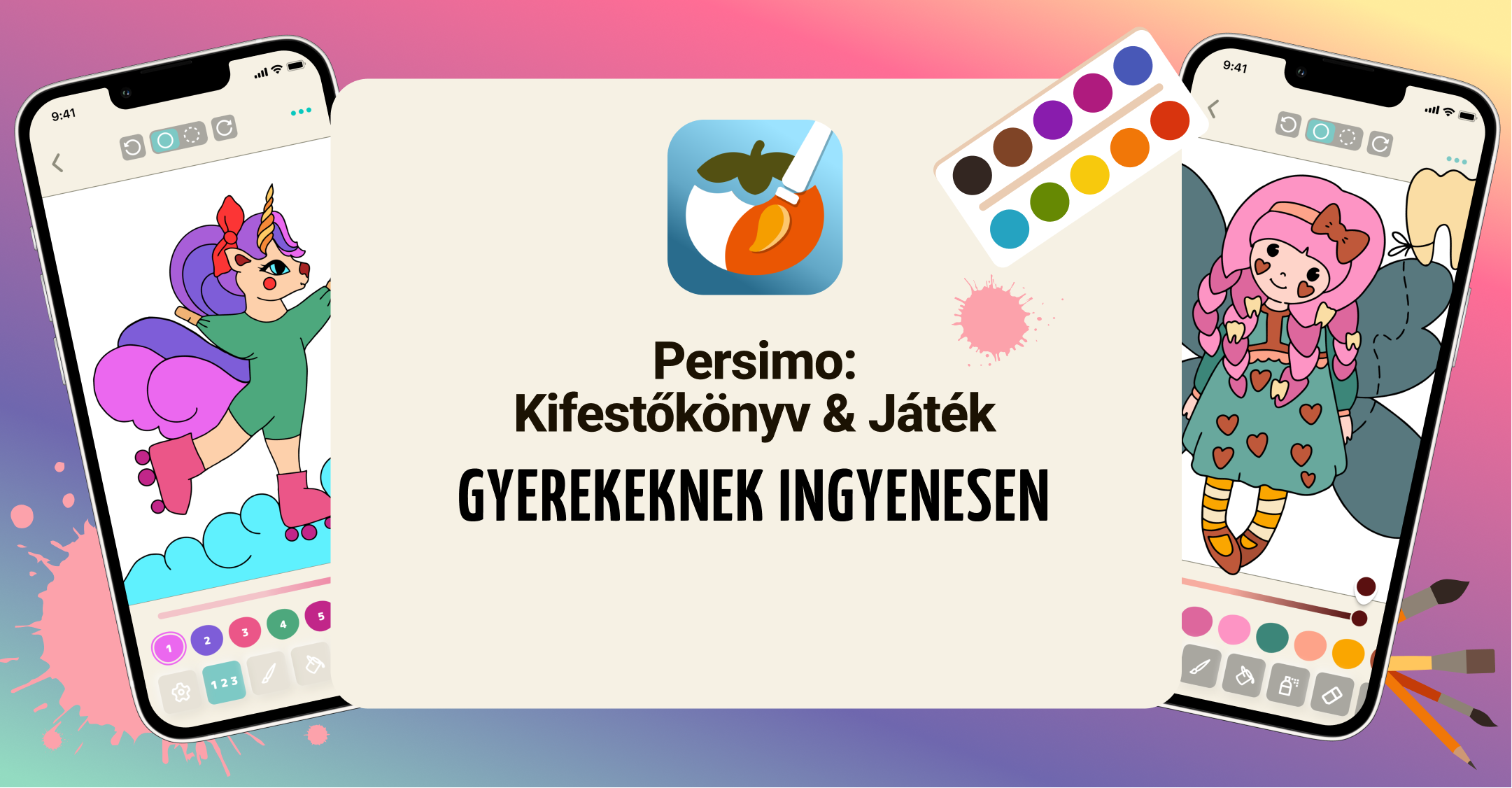 Persimo online kifestőkönyv játék gyerekeknek