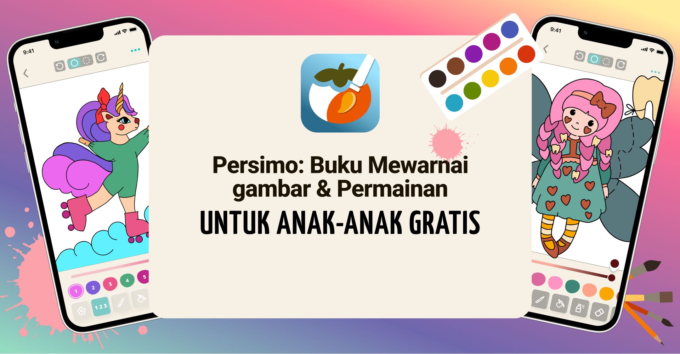 Persimo Game Buku Mewarnai Online untuk Anak