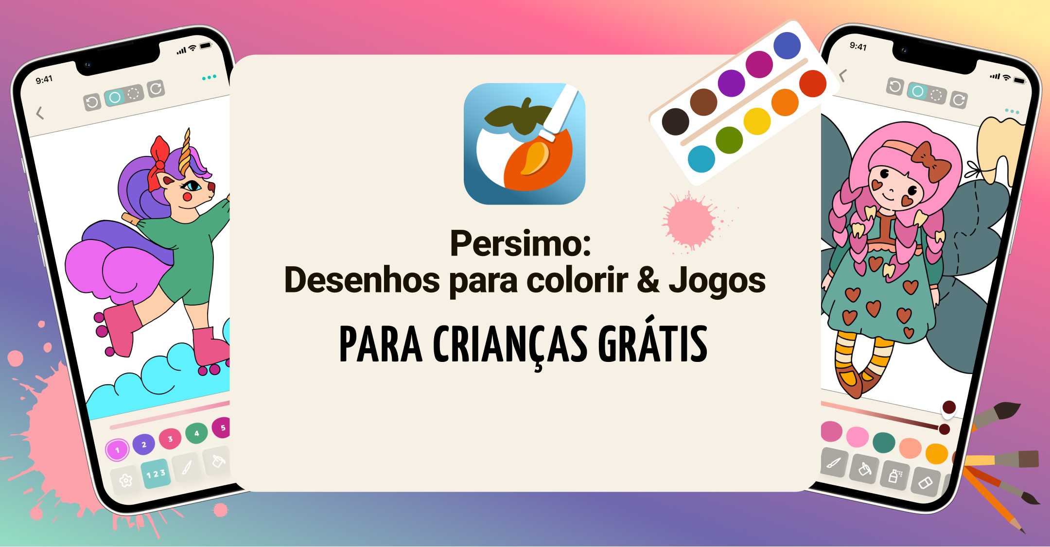 Jogo de livro de colorir Persimo Online para crianças
