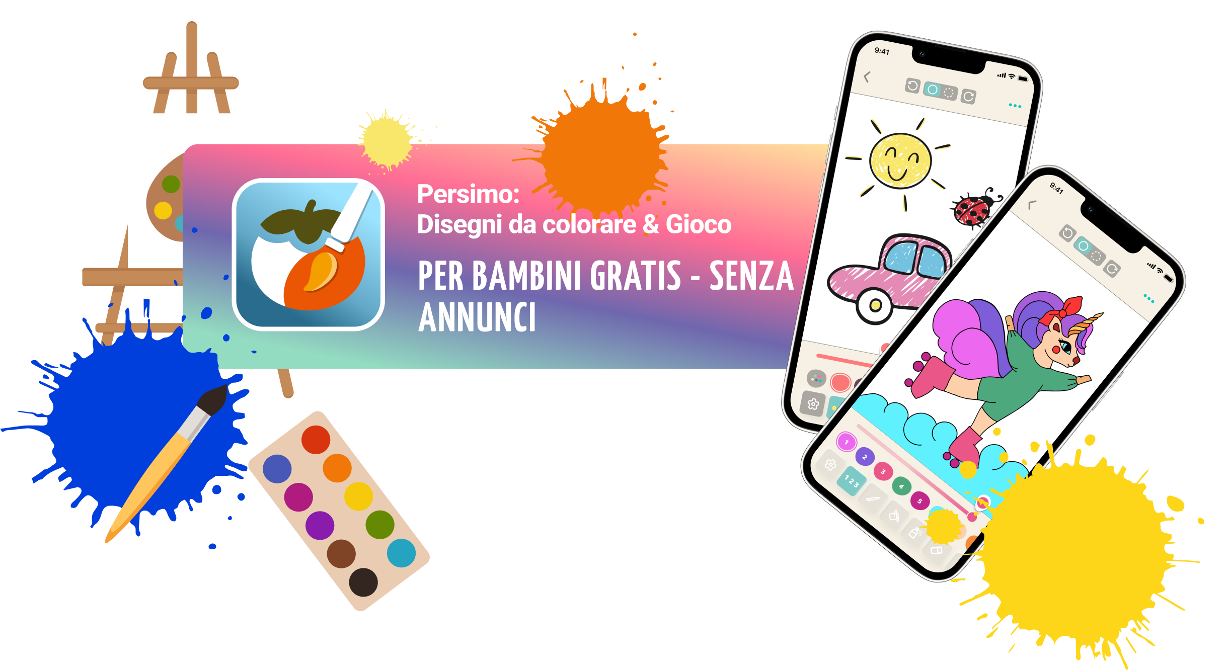 Gioco da colorare per bambini