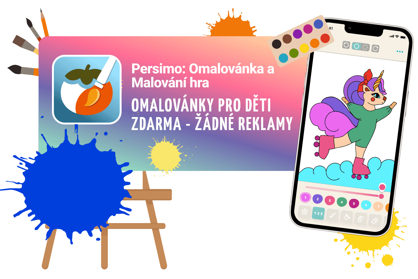 Zajímavá omalovánka pro děti