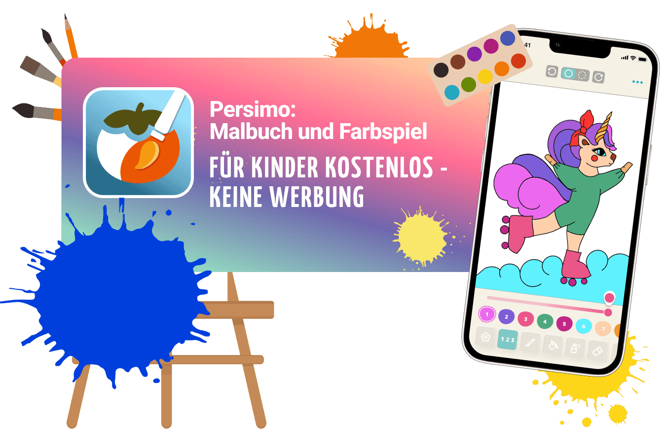 Interessantes Malbuch für Kinder