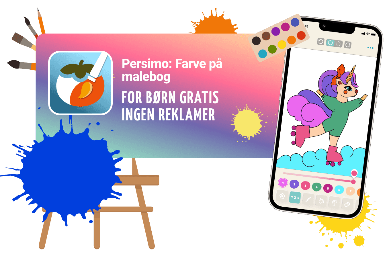 Interessant malebog til børn