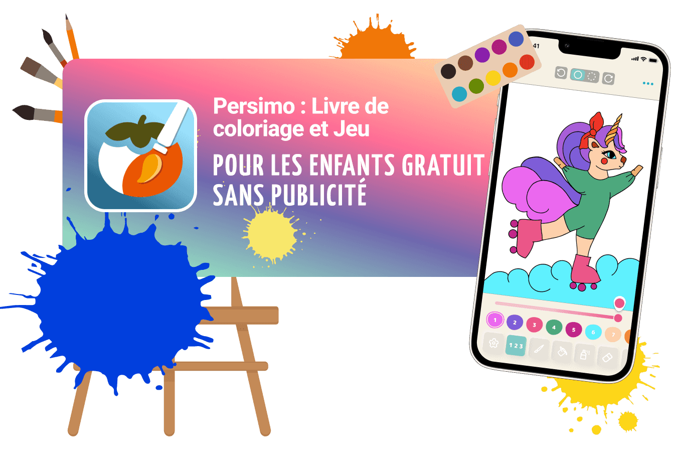 Jeu de livres de coloriage pour les enfants