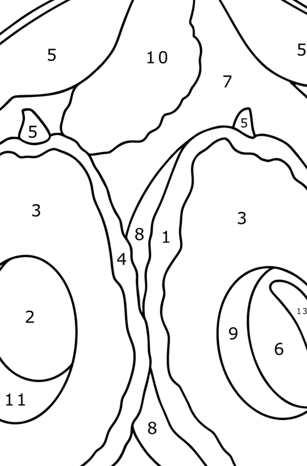 kolorowanka-awokado-na-ga-zi-coloring-for-kids