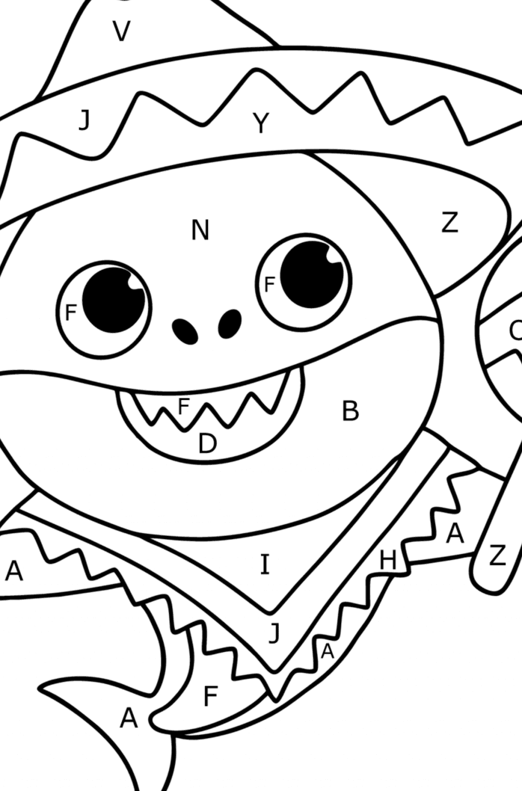 coloriage-joli-baby-shark-en-ligne-ou-imprimer-gratuit