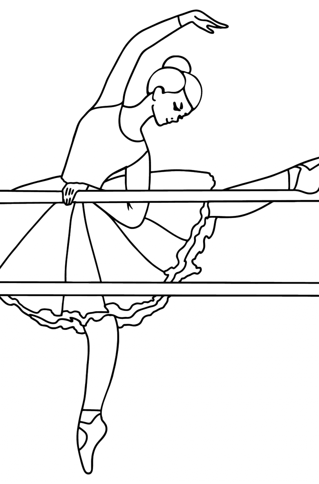 Ballerina coloring pages for Kids - Print for Free, and Color Online!