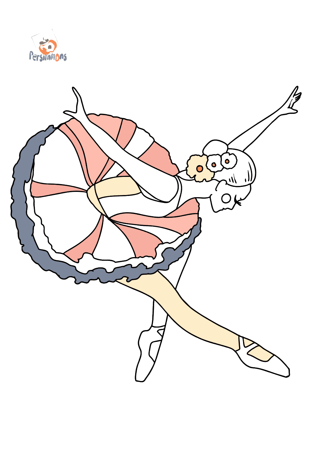 Ballerina coloring pages for Kids - Print for Free, and Color Online!