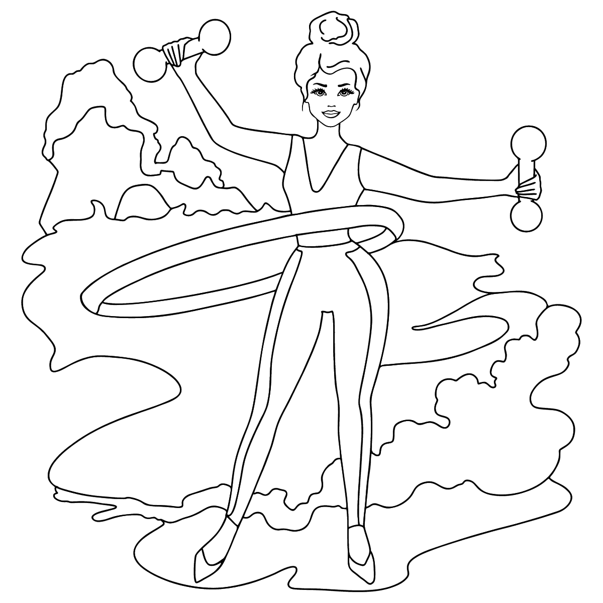 Barbie Doll coloring pages   For Free