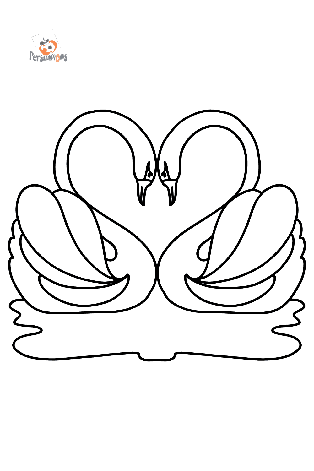 Black Swans coloring page ♥ Online or Printable for Free!