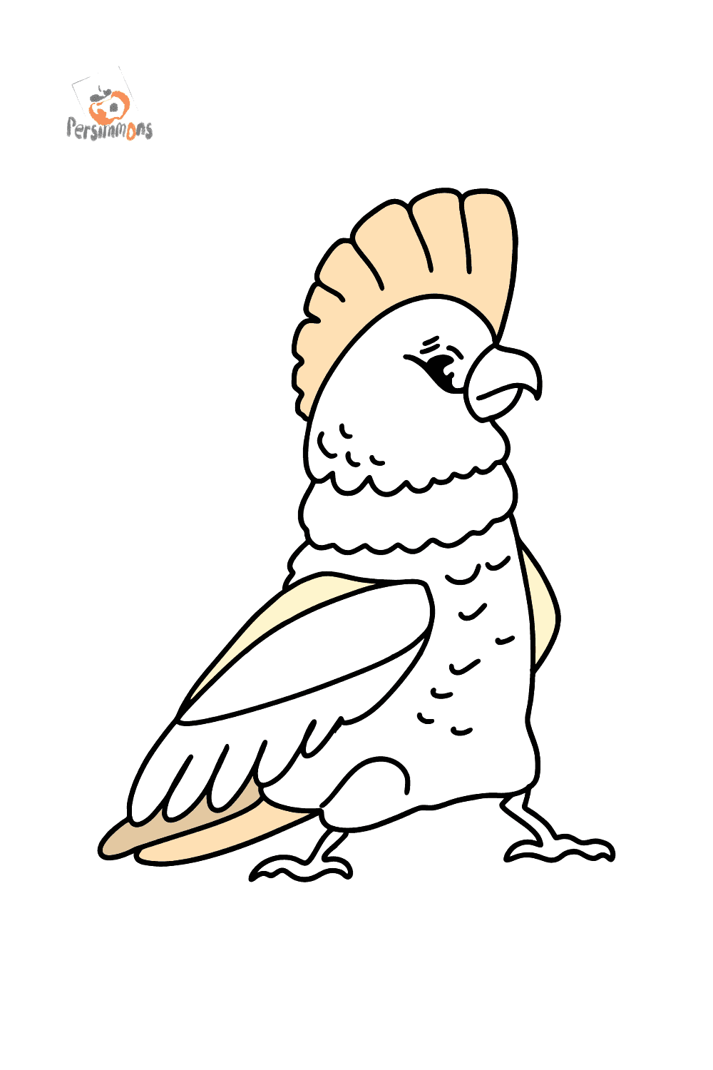 Cockatoo Coloring Page Online Or Printable For Free