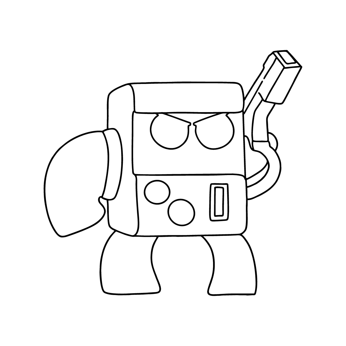 Brawl Stars coloring pages - Download, Print, and Color Online!