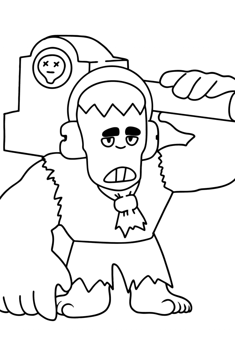 Brawl Stars coloring pages - Download, Print, and Color Online!