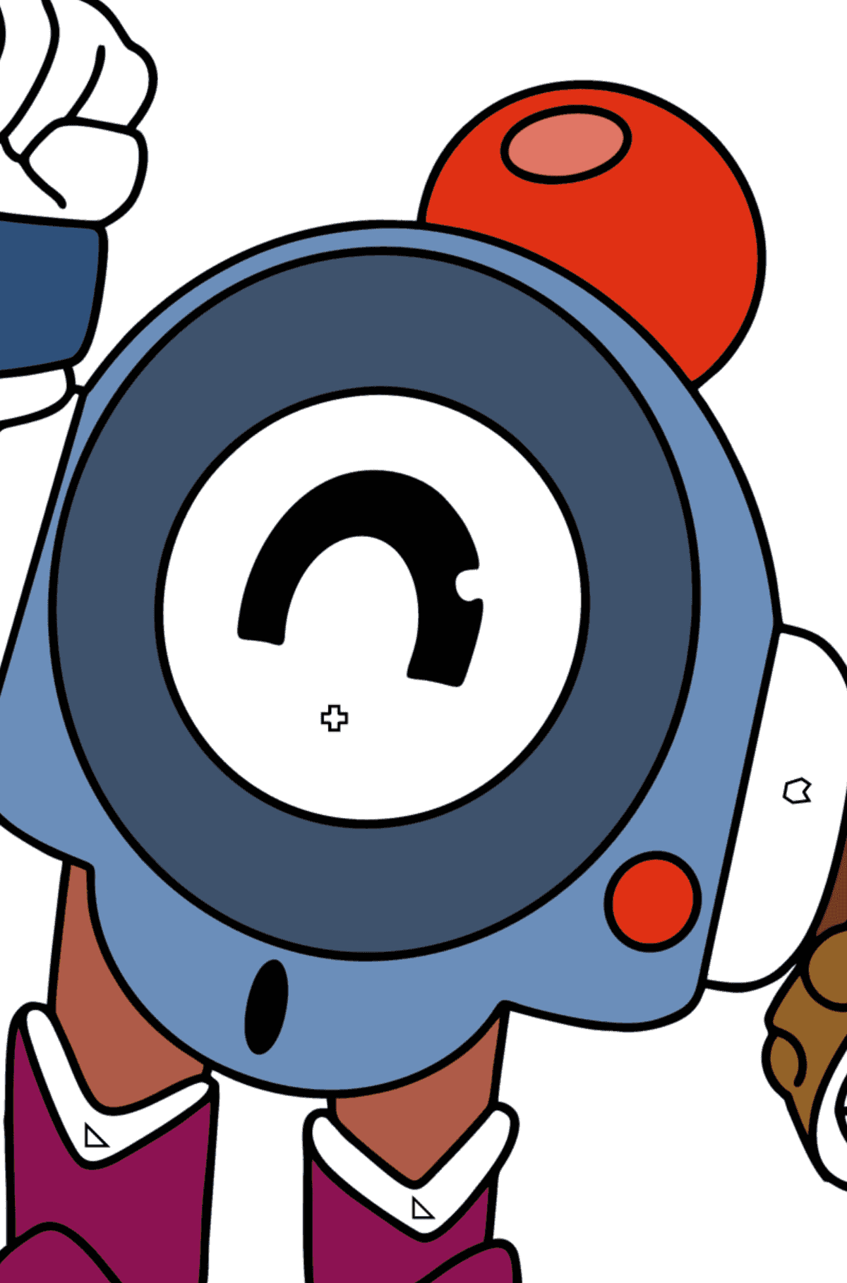 Раскраска Нани - Картинка высокого качества для Детей