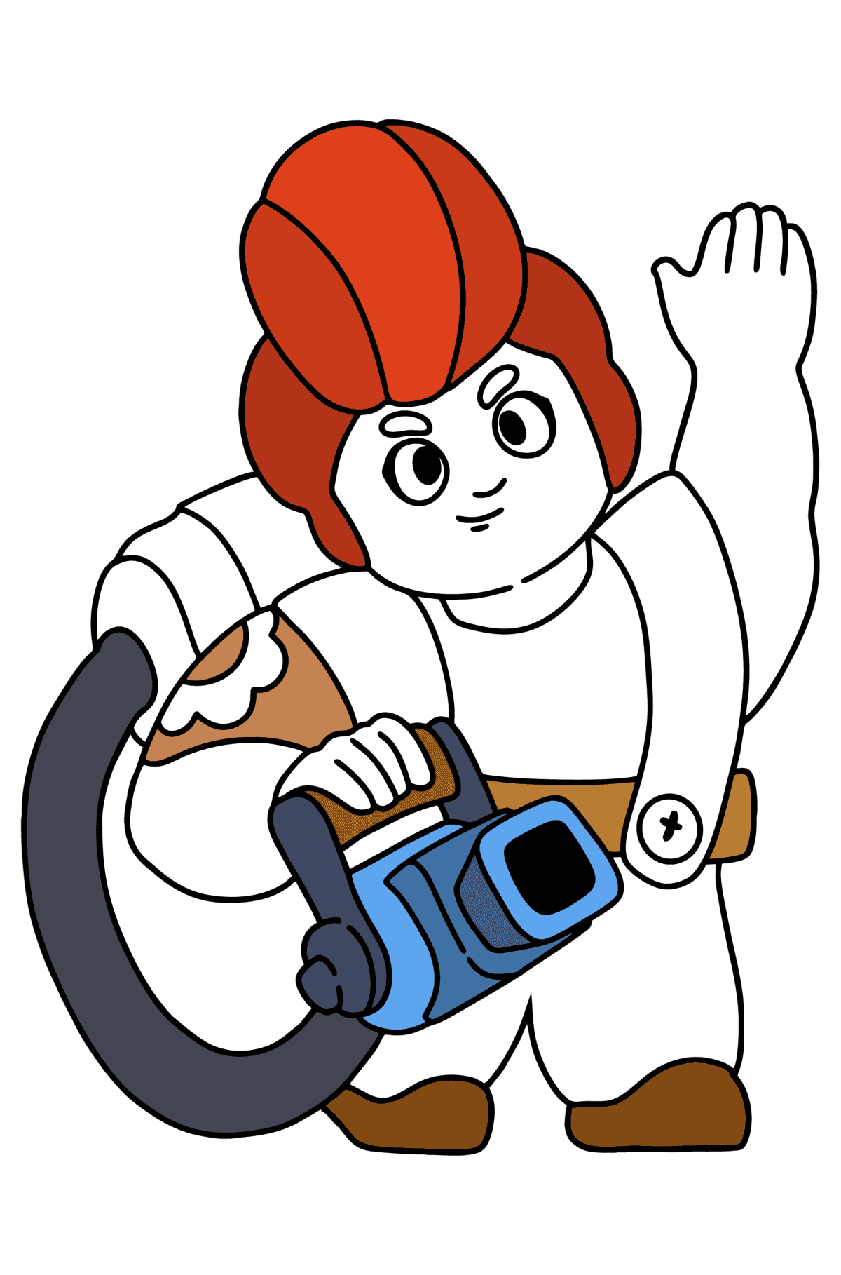 Brawl Stars Pam coloring page - Coloring Pages for Kids