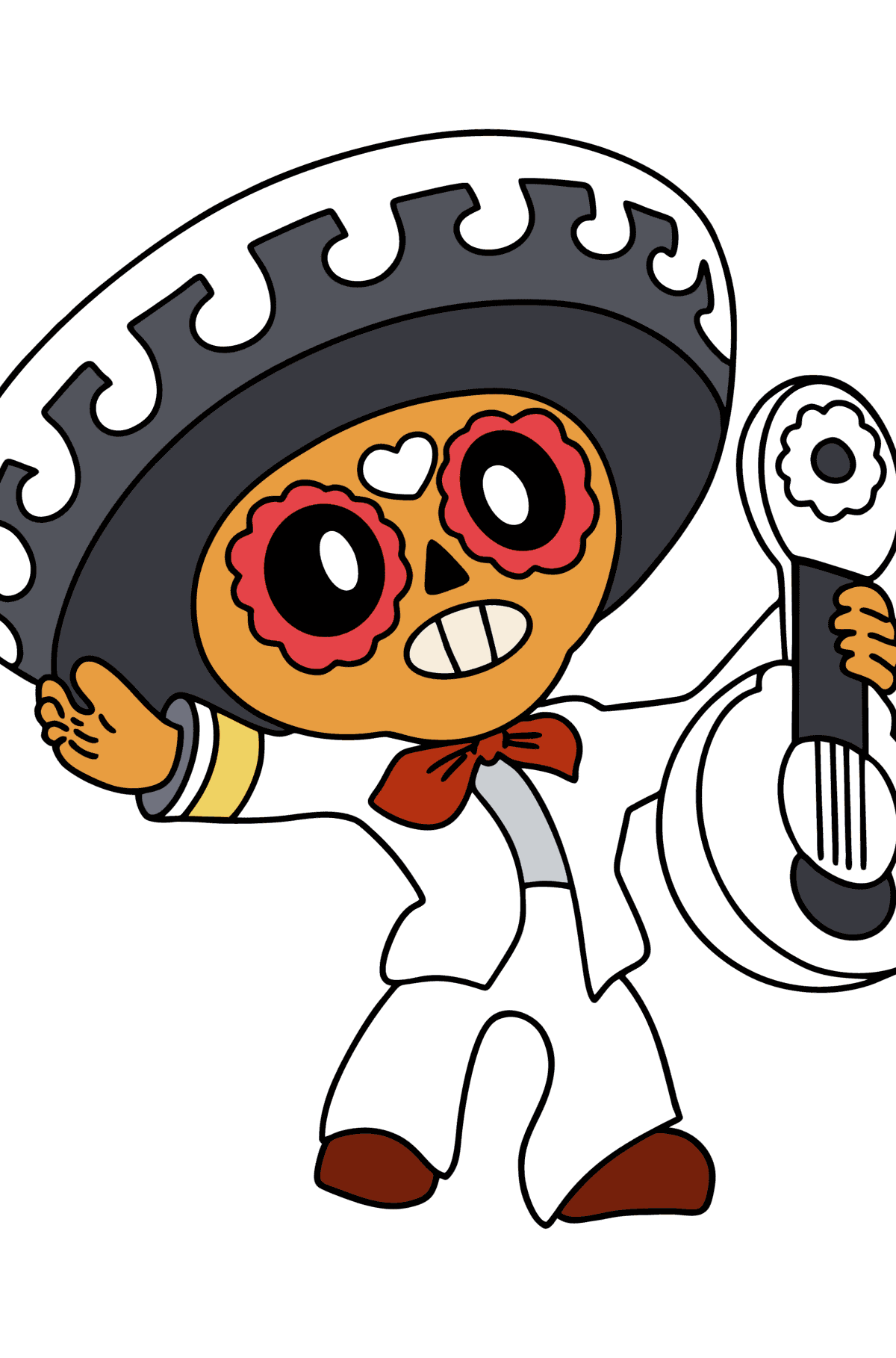 Brawl Stars Poco coloring page - Coloring Pages for Kids