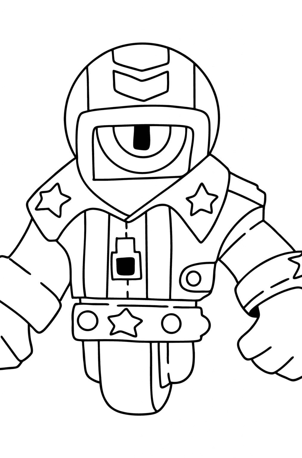 Brawl Stars coloring pages - Download, Print, and Color Online!