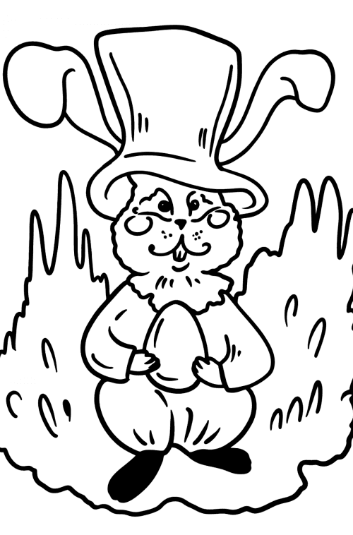 Bunnies coloring pages ♥ Print for Free and Online!