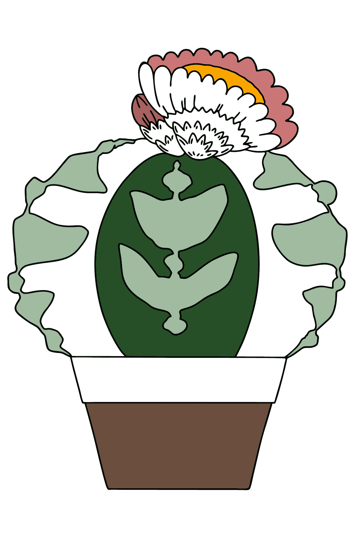 Kleurplaten Cactussen