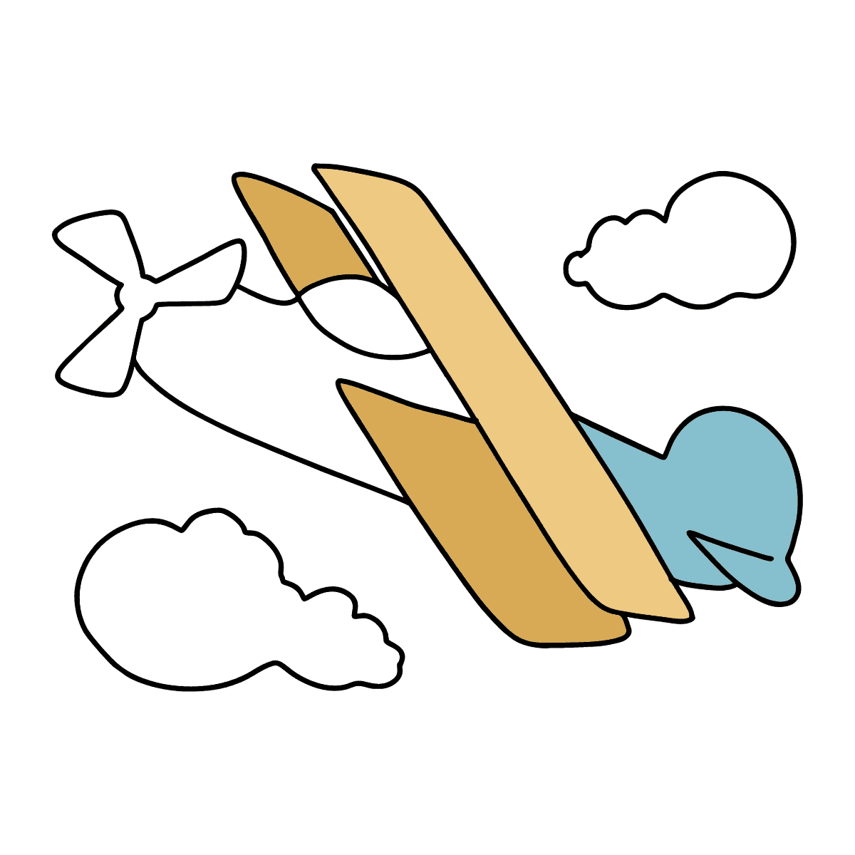 Самолетик картинка для детей