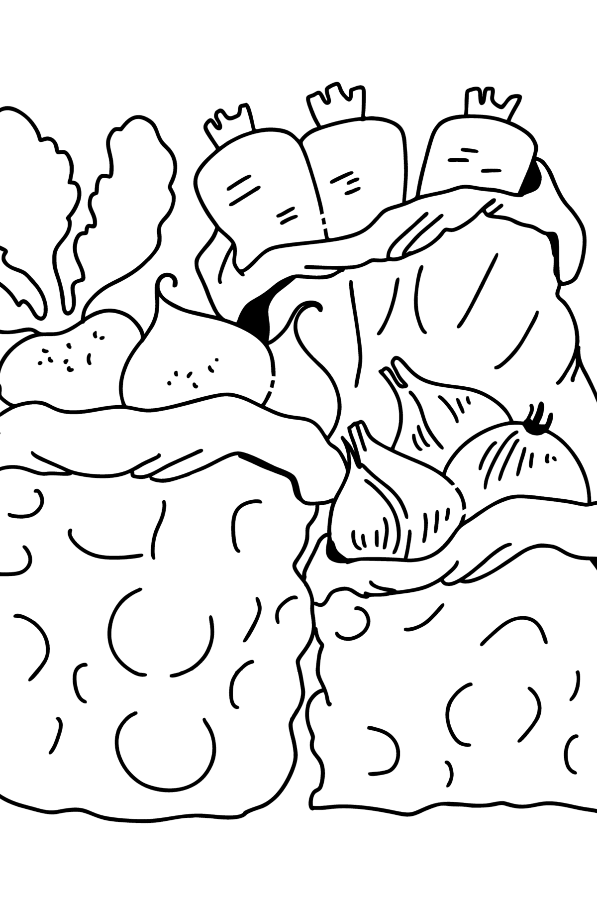 Harvest coloring page - Coloring Pages for Kids