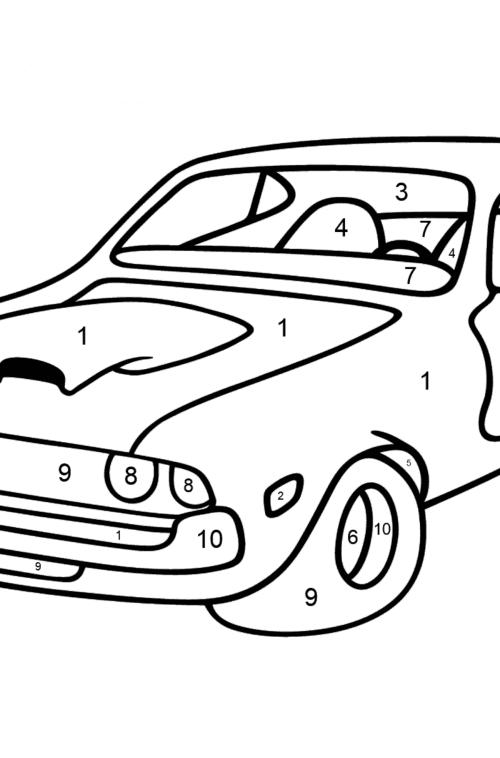 Chevrolet-Chevy Sports Car coloring page - Print for free!