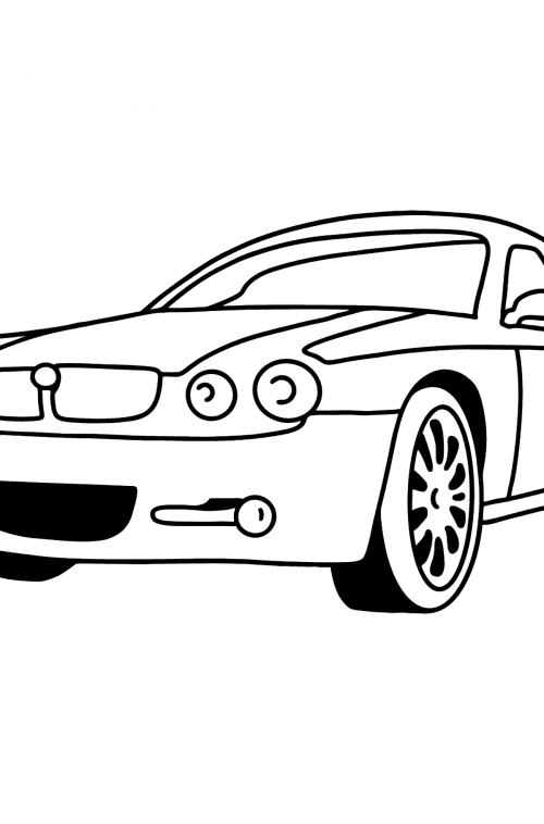 Car coloring pages for kids - Color Online, and Print for Free!