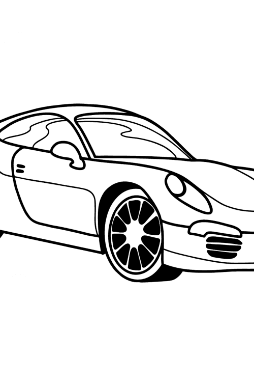 Car coloring pages for kids - Color Online, and Print for Free!