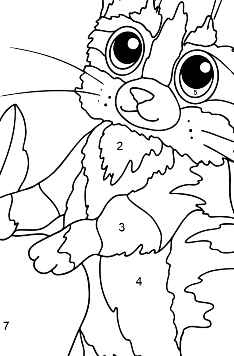 Stampy Cat Coloring page - Print for free!