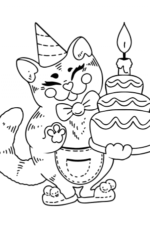 Kitten Coloring Pages - Download, Print, and Color Online!