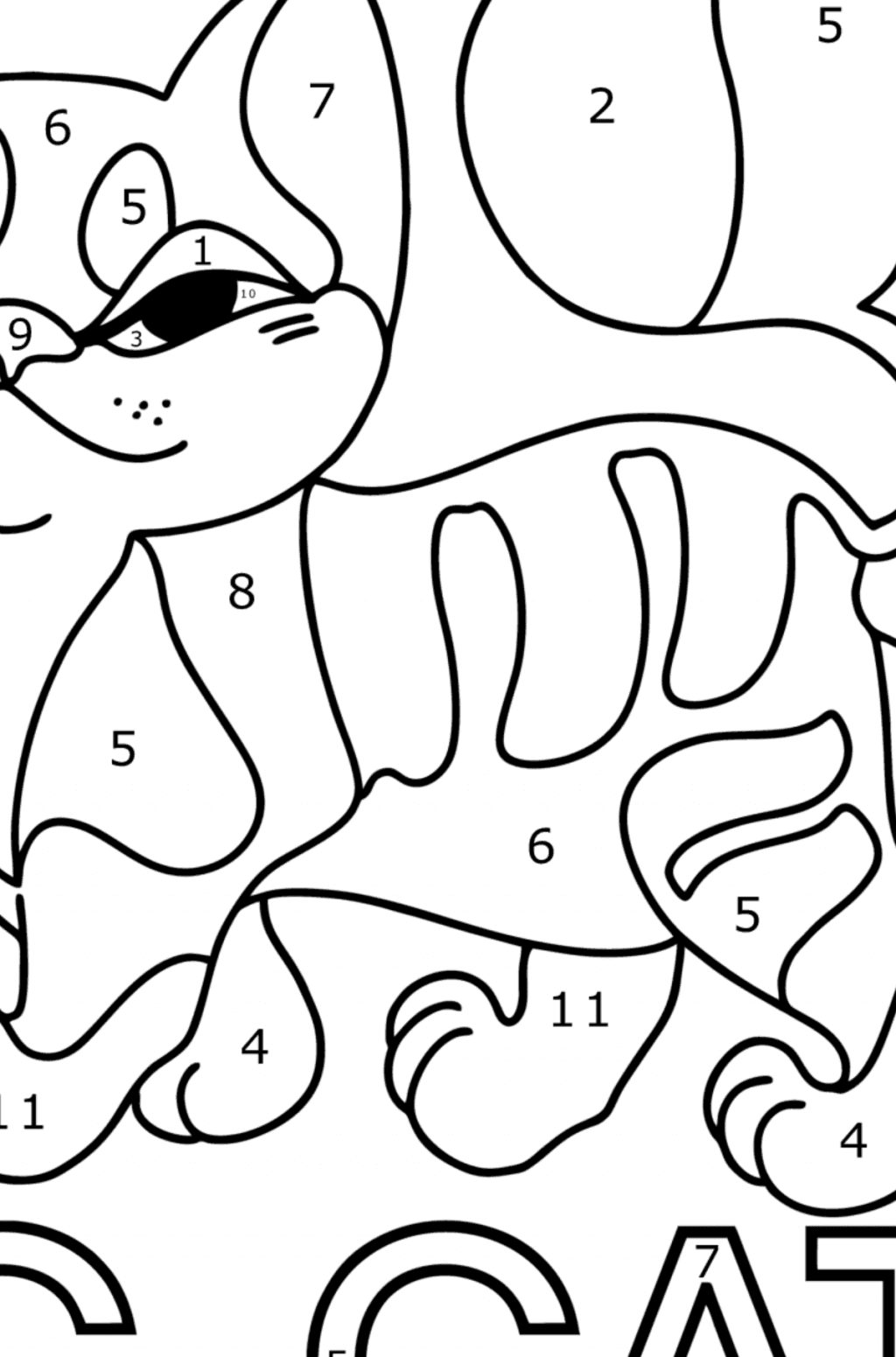 English Letter C coloring page ♥ Online and Print for Free!