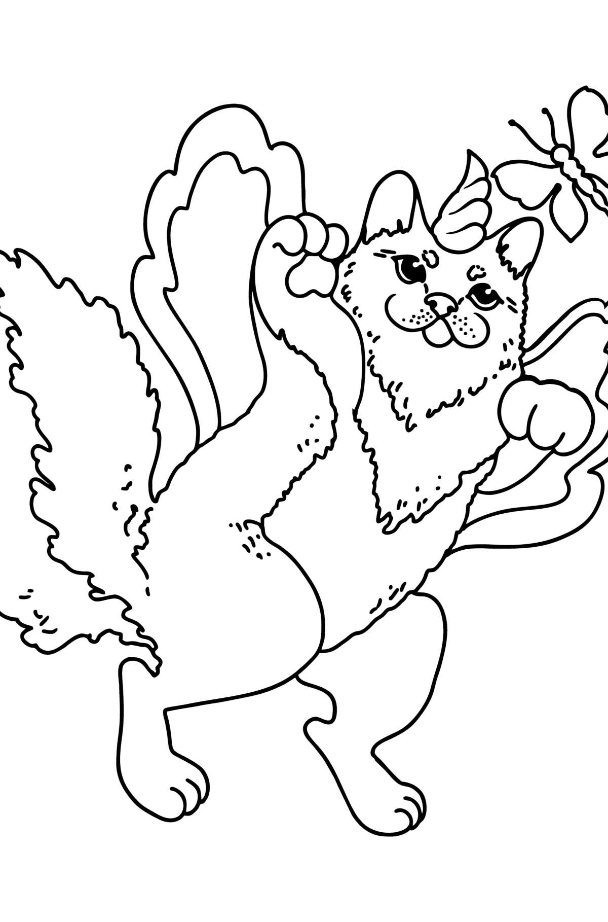 Cat Unicorn coloring page - Coloring Pages for Kids