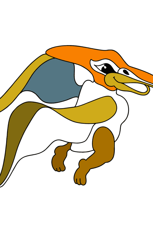 Dimetrodon coloring page ??? Online and Print for Free!