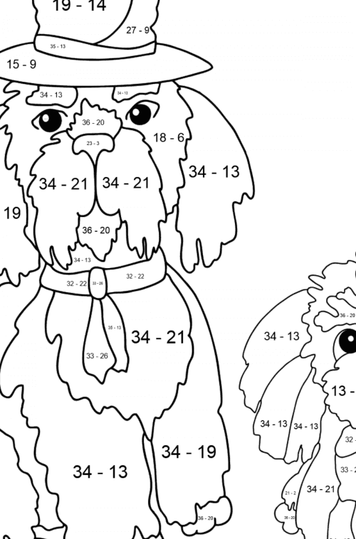 Dogs Coloring Page - Printable for Free!