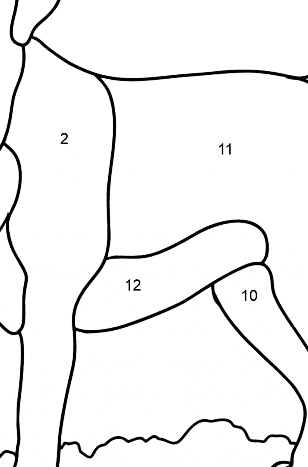 Раскраска Лабрадор ¦ Онлайн и Распечатать Бесплатно!